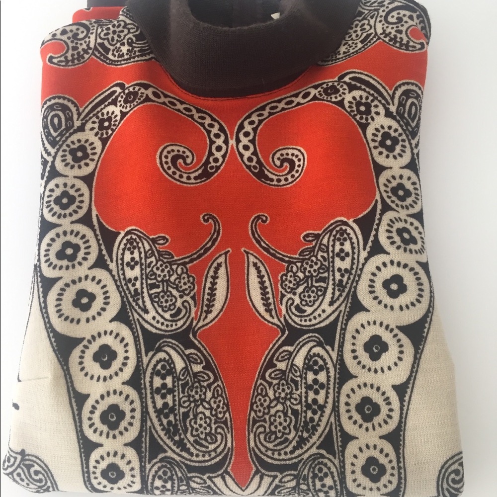 Vintage unique design tunic style top/ sweater - Picture 3 of 5